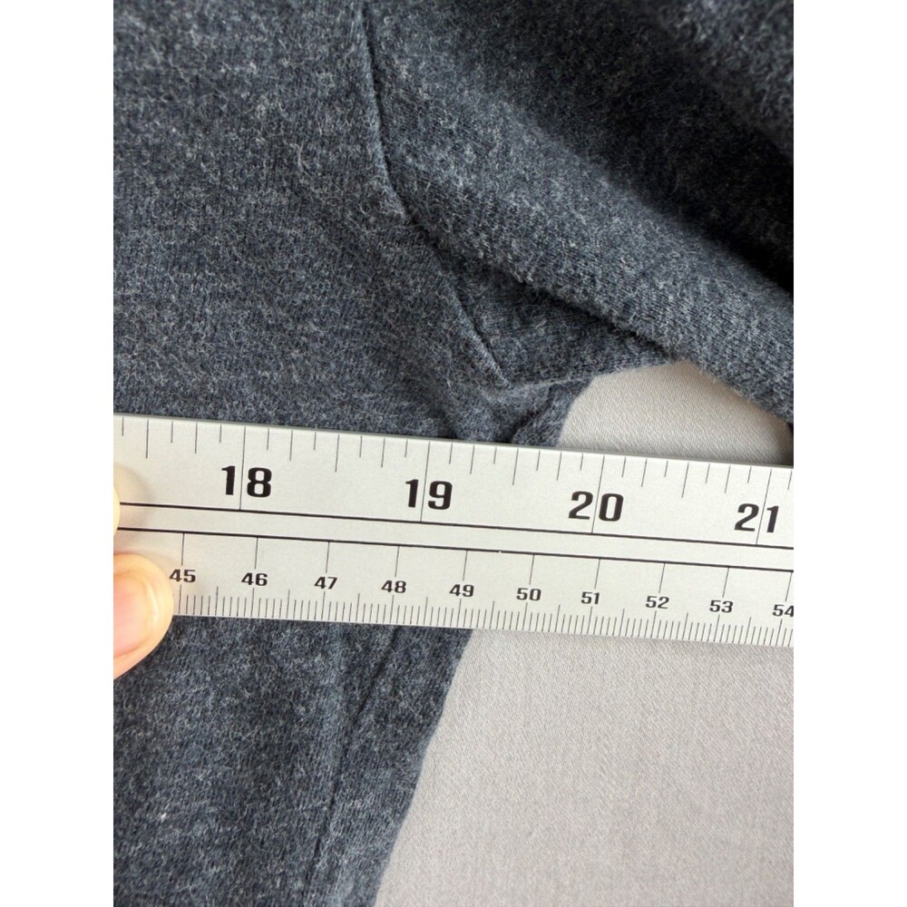 Polo Ralph Lauren Knit Mens Medium Long Sleeve Dark Gray Pullover Shirt - Picture 6 of 8